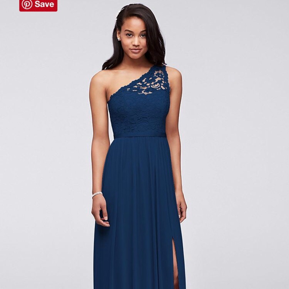 Navy bridesmaid dress